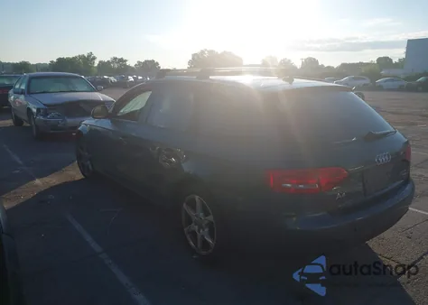 2009 Audi A4 2.0T Avant from USA, damaged, VIN WAUVF78K49A177500